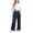 Q95 Dark Blue, variant on Glisme Toddler Girls Trousers Solid Color With Pockets Autumn Casual Girls Sports Pants Size 4-5 Years