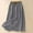Gray, variant on Midi Skirts for Women Gray Pleated A-Line Skirt Beach Plain Casual Summer Womens Swing Skirts Vacation