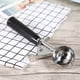 thumbnail image 3 of Cuchara Para Helado, Premium Acero Inoxidable MecáNico Cookie Cuchara MelóN Baller Con Disparador Para Helado Frutas Galletas De Mash AlimentacióN Cuchara Cocina Bola(4.7CM-Black) Ecomeon no, 3 of 3