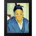 thumbnail image 2 of Van Gogh, Vincent 14x18 Black Modern Framed Museum Art Print Titled - An Old Woman From Arles, 2 of 5