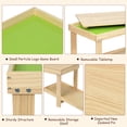 thumbnail image 6 of Infans Patented Wood Kids Activity Play Table Block Table Multifunction W/Storage Natural, 6 of 7