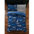 thumbnail image 3 of Your Zone Blue Dinosaurs Bed-in-a-Bag, 3 of 5