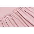 thumbnail image 6 of LittleSpring Peter Pan Collar Dress for Girls Long Sleeve Pink Dress Knee-Length Ribbed Knit Fall Clothes 5T, 6 of 7