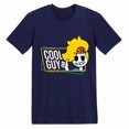 thumbnail image 1 of Haminations T-Shirt cotton funny casual short,L,Navy blue, 1 of 7