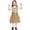 Brown, variant on FYMNSI Girls Oktoberfest Dress German Bavarian Dirndl Dresses 3 Piece Beer Festival Outfit Set Pink 3-4 Years