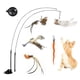 thumbnail image 2 of Juguete interactivo de simulación de pájaro para gato, palo con ventosa, pluma divertida, juego de gatitos, ejercicio de persecución, suministros de juguete, 2 of 4