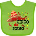 thumbnail image 3 of Inktastic My First Cinco De Mayo with Sombrero Boys or Girls Baby Bib, 3 of 4