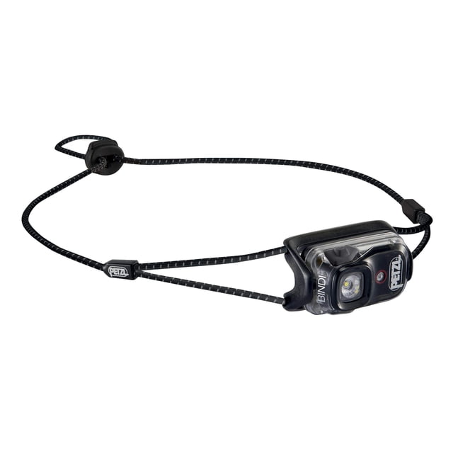 Linterna frontal PETZL BINDI ultracompacta recargable negra