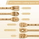thumbnail image 2 of Juego de 6 utensilios de cocina de bambú con forma de tren, cucharas de cocina de madera grabadas con patrón de flores, espátula de bambú para cocina, cuchara de cocina de madera, 2 of 7