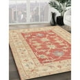 thumbnail image 2 of Ahgly Company Indoor Square Traditional Brown Oriental Area Rugs, 8' Square, 2 of 6