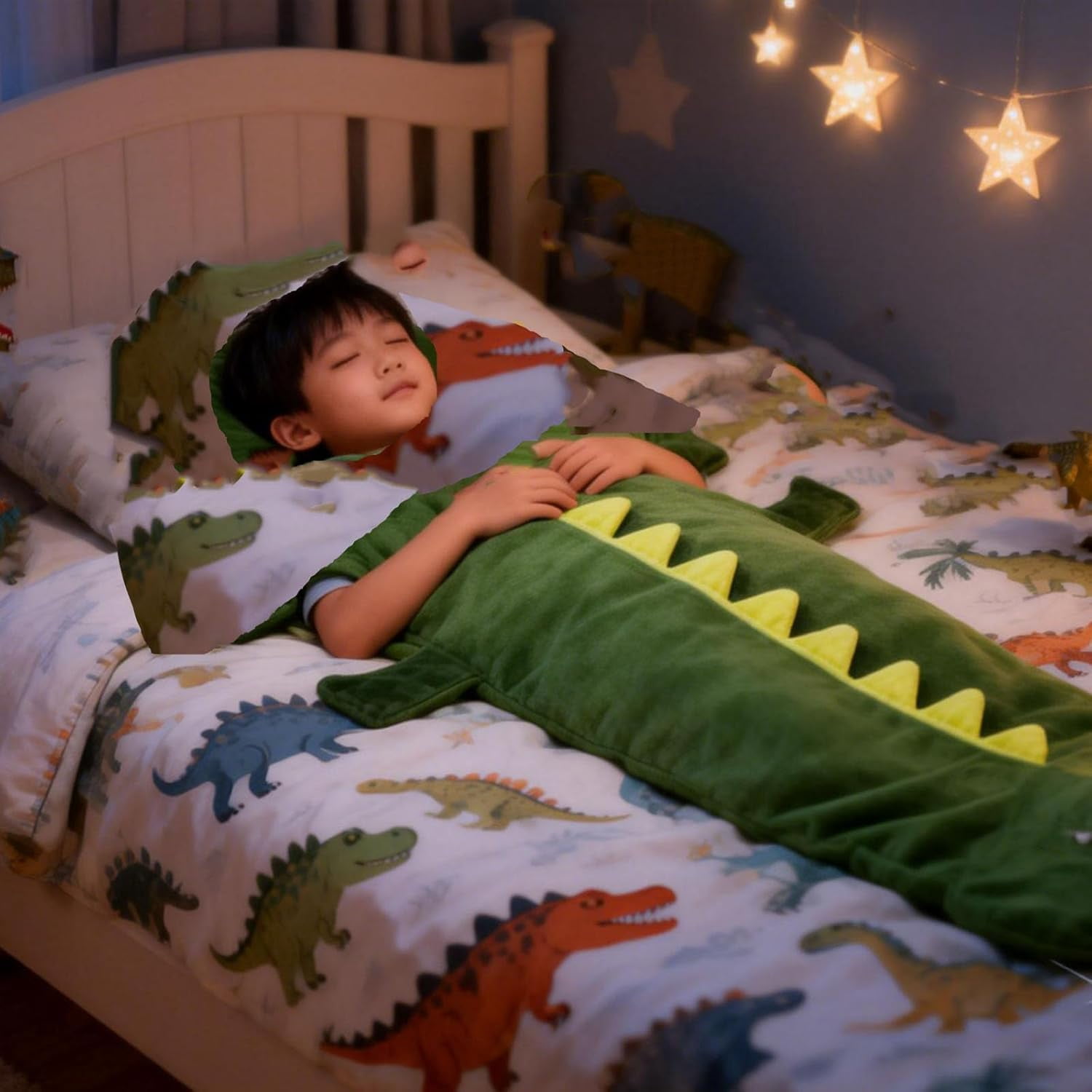 Animal Mouth Sleeping Bag, Fluffy Crocodile Shaped Sleeping Bag, Alligator SleepingBag, Flannel SleepingBag