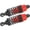 Red, variant on Riousery 70mm / 2.76 inches RC Metal Shock Absorber Adjustable Spring Damper Fit for Traxxas Slash 2WD RC Cars Red Suspension Upgrade 2 Pack