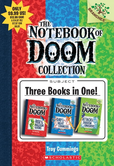 Troy Cummings Notebook of Doom: The Notebook of Doom, Books 1-3: A Branches Box Set : A Branches Book (Paperback)