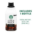 thumbnail image 4 of (2 pack) Starbucks Signature Black, Cold Brew Coffee Concentrate, Iced Coffee, 32 fl oz, 4 of 18