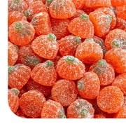 Pumpkin Candy, Naturally Flavored Orange Candy, Citrus Jellies - 2 Lb Pack