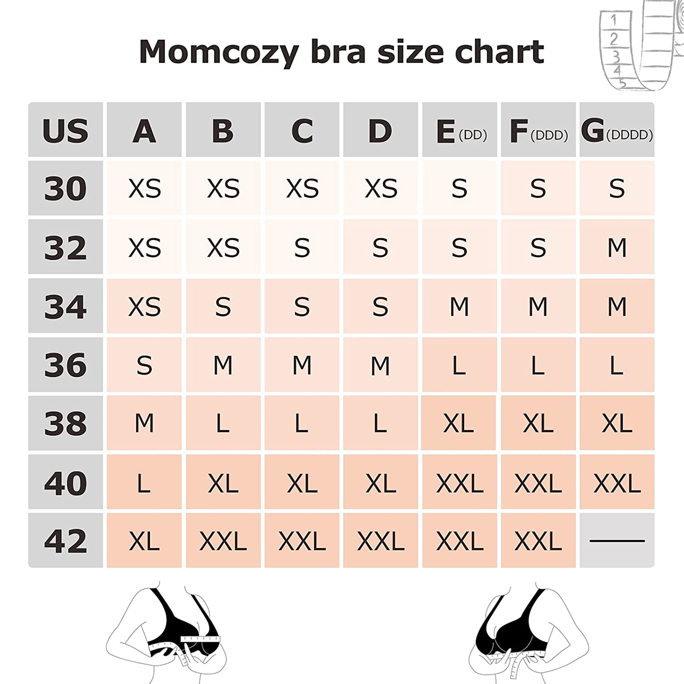 Momcozy Breast Pump Bra (Black/ Beige) Hands Free Pumping and Nursing Bra  for Most Breast Pumps Large