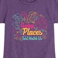 thumbnail image 3 of Disney Princess - Going Places - Toddler And Youth Girls Short Sleeve Graphic T-Shirt, 3 of 5