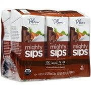 Plum Organics Might Sips Nutritional Drink - Chocolicious - 8.25 oz