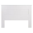 thumbnail image 3 of Wright Home Traditional Queen Flat Panel Wood Headboard in White, 3 of 6