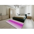 thumbnail image 5 of Ahgly Company Machine Washable Indoor Rectangle Transitional Crimson Purple Area Rugs, 8' x 10', 5 of 7