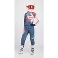 thumbnail image 4 of Thor 2024 Womens Sector Split Motocross Offroad Jersey Pant Combo Blue Steel/Vintage White (Small,5/6), 4 of 6