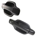 thumbnail image 2 of Front Left and Right Exterior Door Handle Set Compatible with 2004-2012 GMC Canyon WT (06-12) Z71 Fleet (04-05) Z71 SL (04-05) Chevrolet ARBC462187-ARBC462188, 2 of 5