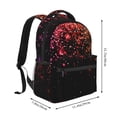 thumbnail image 2 of Defioc Colorful Sparkling Pattern Laptop Backpack,Travel Backpack Outdoor Activities Bag Daypack for Travel Hiking Shopping Daily, 2 of 5