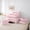 Pink C, variant on Erosebridal S Personalized Initial Girl Bedding Comforter Set 7 Pieces,Teens Floral Rose Flowers Full Bedding Set,Pink Reversible