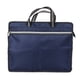 thumbnail image 1 of Bolsa de archivo de tela Oxford impermeable portátil, organizador de documentos para reuniones de negocios con cremallera (azul), 1 of 5