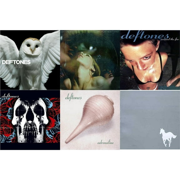 Diamond Eyes & Saturday Night Wrist & Around The Fur & Deftones & Adrenaline & White Pony [CD Bundle]