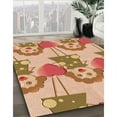 thumbnail image 3 of Ahgly Company Machine Washable Indoor Rectangle Transitional Grapefruit Red Area Rugs, 8' x 12', 3 of 7