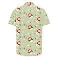 thumbnail image 4 of Elvqul Casual Shirts for Men Dressy Christmas Print Mens Shirts Button up, 4 of 5