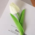 thumbnail image 4 of CSChome Artificial Tulip Decoration Artificial Tulip Decoration Realistic Reusable Home Wedding Party Faux Flower Floral Spring Decoration 10Pcs Artificial Tulip Branch with Stem, 4 of 6
