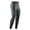 Dark Gray, variant on Men's Dry Fit Compression Baselayer Pants Running Tights Leggings with High Waist and Side Phone Pocket Black L