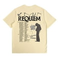 thumbnail image 3 of Keshi Requiem World Tour Cotton Tshirt Casual Fashion Tops Vintage 90s Short Sleeve, 3 of 4
