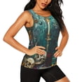 thumbnail image 2 of Lsque Baroque Floral Still Life Printed Workout Tank Tops for Women, Athletic Sports Tank Tops, Compression Sleeveless Dry Fit Shirts,Sleeveless Yoga Shirt-Medium, 2 of 9