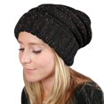 thumbnail image 4 of Buff Gorro de Punto Kim Black de Forro Polar para Mujer, Negro, Talla única EU, 4 of 5