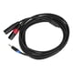 thumbnail image 1 of Cable adaptador convertidor de Audio, conector macho estéreo de 3,5mm a doble 2 XLR macho, 5M, 1 of 8