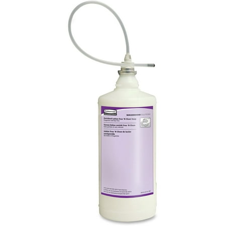 Rubbermaid Commercial, RCPFG4013121, Antibacterial One Shot System Soap Refills, 4 / Carton, White