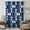 Navy Blue, variant on Coastal Nautical Sheer Curtains 96" Long for Living Room, Summer Ocean Sea Navy Blue Plaid Checkered Light Filtering Privacy Drapes, Breathable Semi Sheer Window Treatment for Bedroom Dining Room