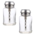 thumbnail image 4 of EeaseCA 2pcs Empty Glass Bottles Alcohol Dispenser Bottles Pressing Type Alcohol Bottles, 4 of 8