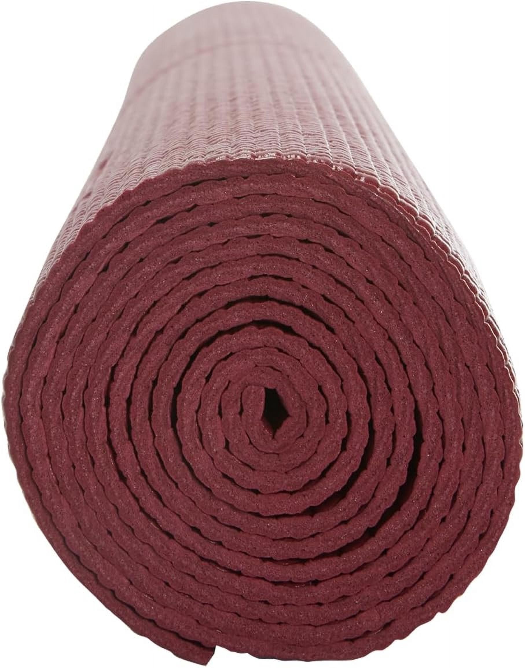 Deluxe Mat, Spacious 72"x24" Non-Slip Yoga Mat for Comfortable Home Workouts, 3-5mm Extra Thick