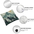 thumbnail image 6 of Ullo0ord Jungle Wolf Throw Pillow Covers Cushion Covers for Kids Teens Adults Pine Trees Decor Pillow Cases for Living Room Sofa, 6 of 7