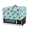 thumbnail image 2 of FOR U DESIGNS Turtle Coral Print Microwave Oven Dust Cover Portable Microwave Oven Folding Covers Wear-Resistan Lid for Air Fryer Toaster Oven (18.25" W x 14.5" D x 11" H)-S, 2 of 8