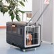 thumbnail image 2 of Caja de transporte para gatos transpirable, caja de transporte segura con asa, caja de viaje, jaula de transporte, cesta de transporte para cachorros en interiores, automóviles y exteriores, 2 of 5