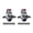 Model A, variant on 2pcs Splashes Proof Bike Mudguards High Strengths Bike Mudflaps Cycling Mudguards for Reducing Winds Resistances