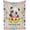 Panda, variant on Cute Elephant Blankets and Throws, Customized Blanket with Name for Girl Women, Soft and Comfortable, 30" x 40 Inches
