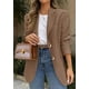 thumbnail image 2 of Blazer PRETTYGARDEN 2025 para Mujer Casual de Negocios Marrón, 2 of 5