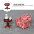 thumbnail image 4 of MasteelfCA 1Pc Mini Furniture Mini Round Table Mini House Furniture Miniature Table, 4 of 7