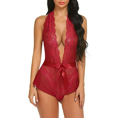 

Zermoge Sexy Lingerie for Women Women Underwear Bra Panties Jumpsuit Underclothes Underpants Lingerie Roleplay Rompers